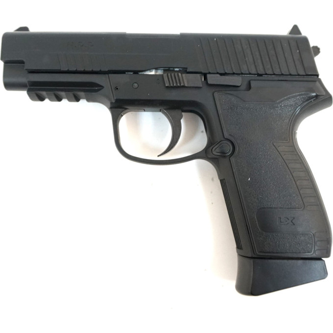 Пистолет пневматический UMAREX HPP blowback, чёрный с чёрной рукояткой, кал.4,5 мм 5.8156